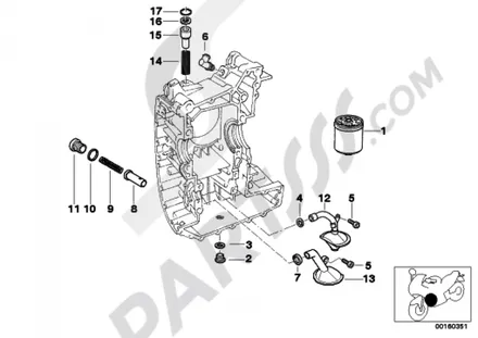 LUBRICATION SYSTEM-OIL FILTER