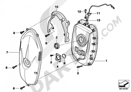 FRONT COVERTIMING CHAIN COVER