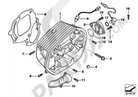 CYLINDER HEADMOUNTING PARTS
