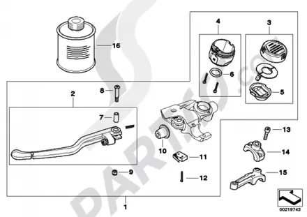 CLUTCH CONTROL ASSEMBLY