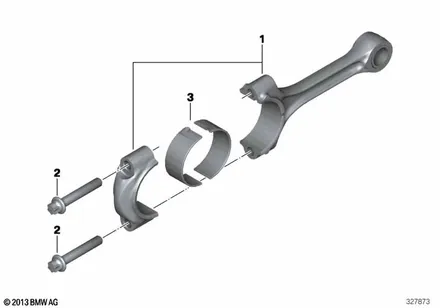 CONNECTING ROD  CONNECTING ROD BEARING