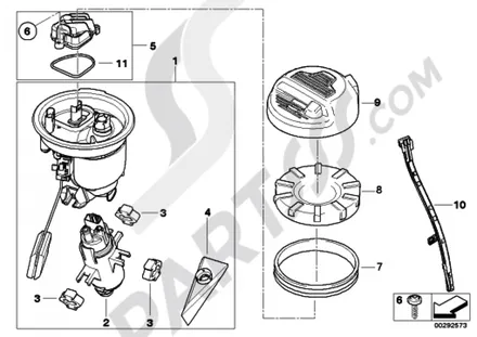 FUEL PUMP AND FUEL LEVEL SENSOR