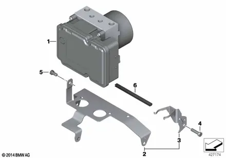 PRESSURE MODULATOR I-ABS GENERATION 2