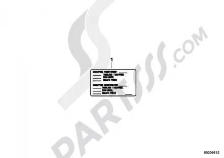 NOTICE STICKER FOR TIRES USACAN