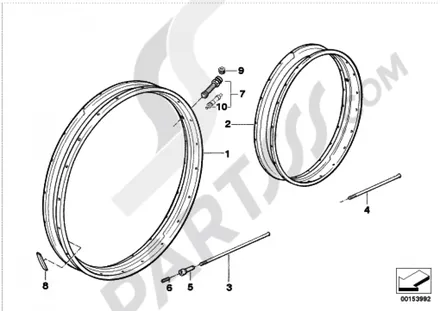 SPOKE WHEEL RIMSPOKE