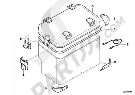 SINGLE PARTS, ALUMINUM CASE