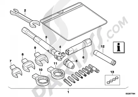 CAR TOOL, SERVICE KIT