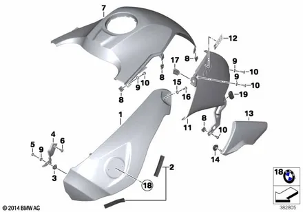 TRIM PANEL PARTS - MOUNTING PARTS